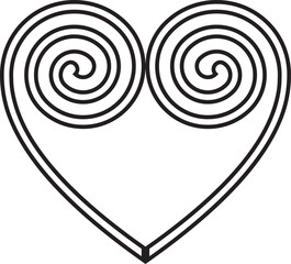 Obraz premium Hmong symbols and patterns for use in designing logos, clothing, bags, and more.