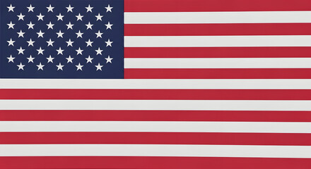 Fototapeta premium American Flag waving, stars and stripes, symbol of USA, freedom, patriotism