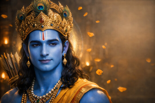 Lord Shri Ram portraits for Ram Navami, Diwali, Dussehra, Vijayadashami, Ramlila, Deepotsav Ayodhya, Ram janmotsav, Festival Marketing, Greeting Cards, Social Media