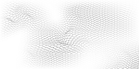 Mesh texture for fishing nets. Grunge pattern for sportswear or soccer goal, volleyball net, basketball hoop, hockey, athletics. Mesh background. eps10. © Moh