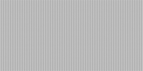 Naklejka premium Narrow black-white vertical lines. Symmetric geometric ornament. Striped seamless pattern, abstract wallpaper. Digital paper for textile print, page fill. Vector