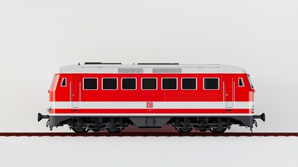 Fototapeta premium High-speed rail front, sharp details, low angle, white seamless, motion blurred wheels
