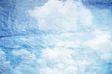 Fototapeta premium Blue Abstract painting artistic graphic background design for artwork, template and etc