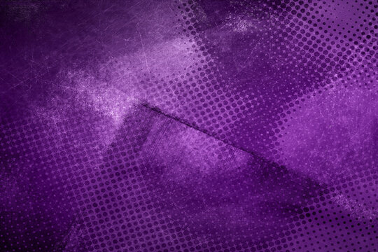 Abstract purple digital mosaic with lines and futuristic grid pattern  yh