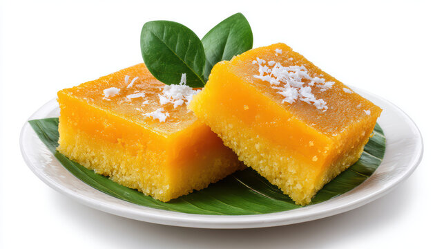 steamed cassava cake indonesian getuk dessert