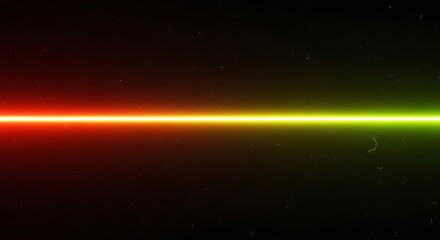 Fototapeta premium Cosmic light beam piercing through the starry void of space