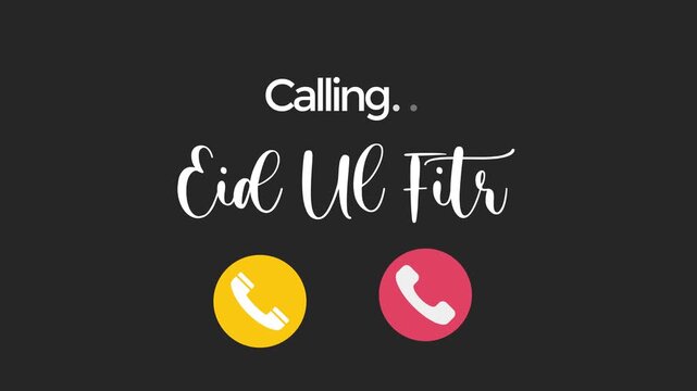 Eid Ul Fitr Calling 2026 4K dark