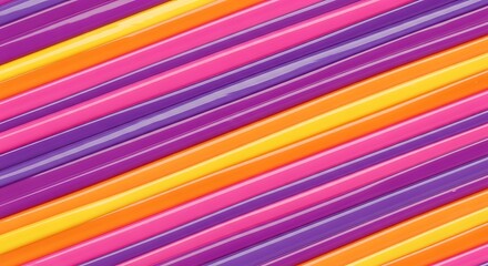 Obraz premium Vibrant abstract gradient stripes in bold colors, ideal for modern backgrounds and designs.