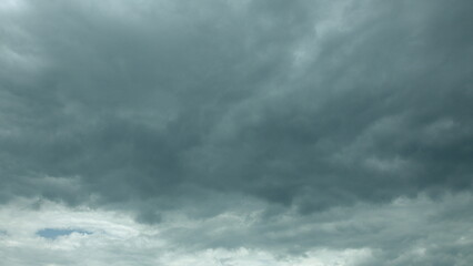 Moody, cloudy skies filled with an overcast ambiance create a dramatic weather scenario