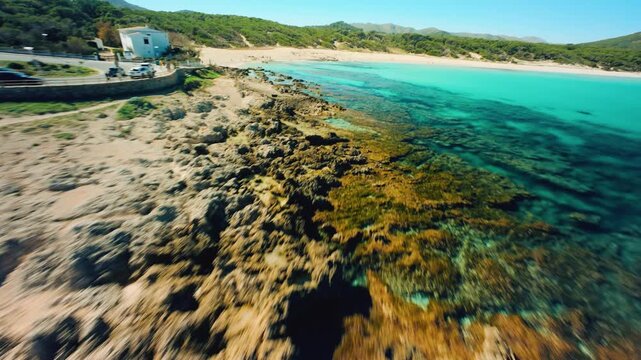 Cala Agulla Mallorca Majorca Balearic Islands Spain