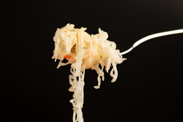 rustic cabbage salad with herbs healthy side dish