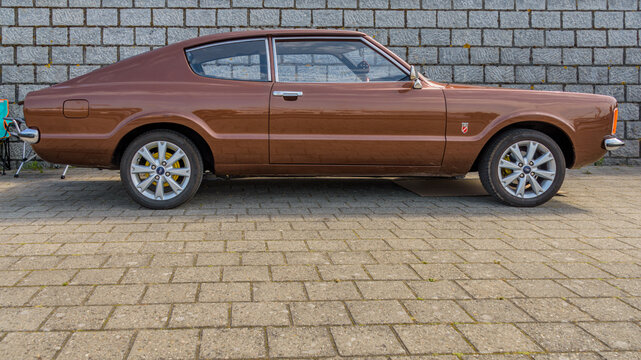 Old Ford Taunus  at The National Oldtimer Day 2025 in Lelystad, Netherlands