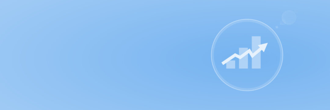 Header Diagramm Wachstum Erfolg svg unter 60 kB Vektor Grafik mit copy space