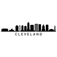 Obraz premium Cleveland Skyline