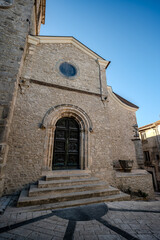 Castelpetroso, Molise. The Church of S. Martino Vescovo