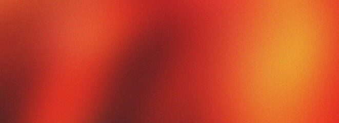 Dramatic red and fiery orange grainy gradient background with deep shadows and intense textured noise for powerful energetic and bold visual concepts