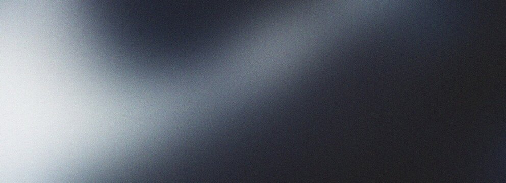 Monochrome grainy gradient background with elegant light wave and charcoal grey tones for professional minimalist design and sophisticated branding