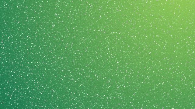 Abstract green gradient background with white noise texture. Seamless loop of grainy static motion, soft emerald lime color transition for overlay, titles, intro and modern minimalist video design.
