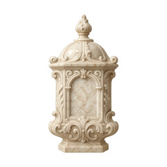 PNG Ornate marble urn illustration