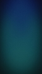Fototapeta premium Deep blue and teal grainy gradient background with dark moody aesthetic for tech