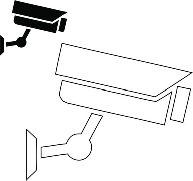 Security Camera Icons Surveillance CTV Technology security camera, cctv, surveillance, camera