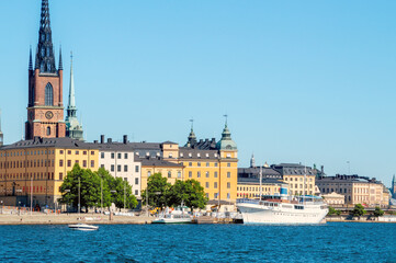 Fototapeta premium Altstadt, Stockholm, Schweden 