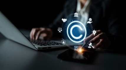 Copyright protection highlights copyright, intellectual property, and legal ownership through law,...