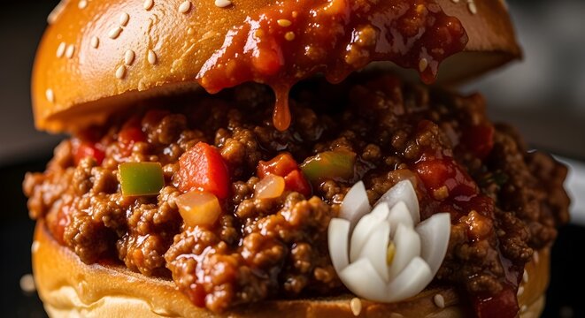  Fresh sloppy joe sandwich 