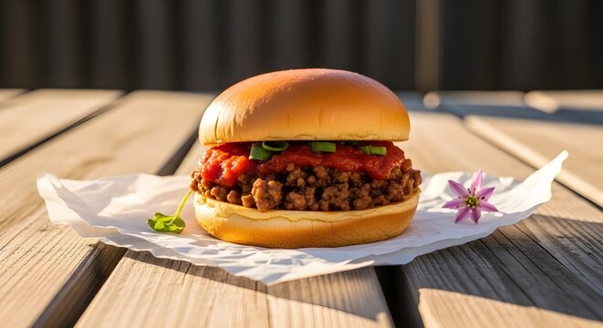  Fresh sloppy joe sandwich 