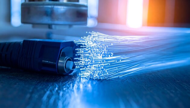 Fiber Optic Cables - High-Speed Data Transmission Technology.