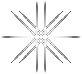 Obraz premium Abstract Starburst Sparkle Graphic