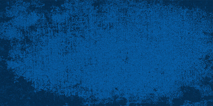Blue grunge texture vintage background with space for text. Blue mortar background texture crack wall background, concrete texture.