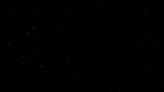 Overlay empty dark space with little star in the night. The night sky is scattered with tiny points of light, representing the endless expanse of the universe. The image invites contemplation and awe