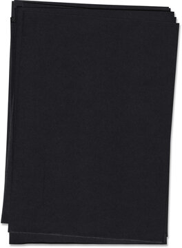 Black Paper Card Mockup
