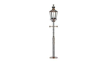Obraz premium Street lights in 3d rendering for urban environment design