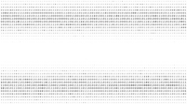 Bimodal Data Stream - Parallel Binary Processing Arrays in Minimalist Grayscale