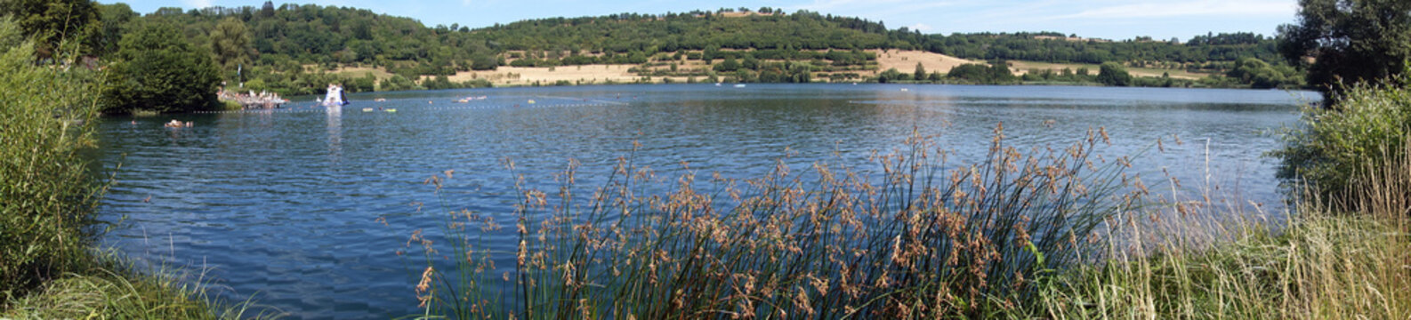 Schalkenmehren am gleichnamigen Maarsee