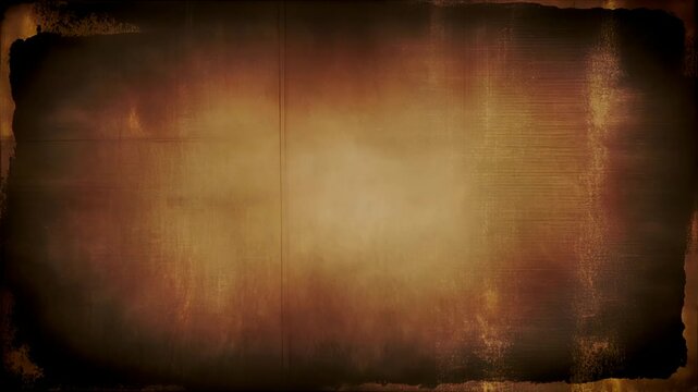 揺らめくフィルムバーンが漂うレトロシネマの暖色光背景