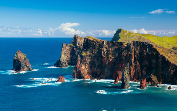 Landscape with Ponta de Sao Lourenco, Madeira Island, Portugal