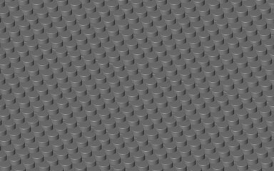 Fototapeta premium Realistic grey plastik constructor parts background. Building concept backdrop. 3D rendered vector illustration