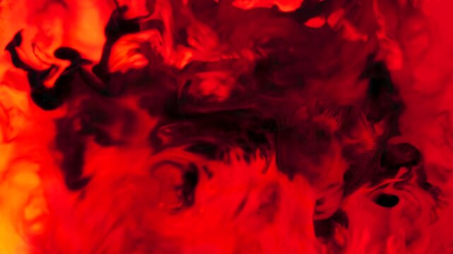 red cosmic acid psychedelic abstract background swirl wave morphing Intro overlay vj template mist flow slow motion