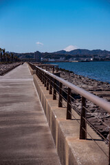 横須賀2638　走水1　富士山