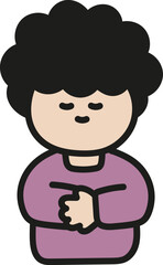 Obraz premium 여자