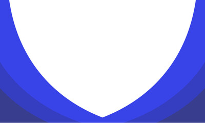 Obraz premium Modern White and Blue Business Background With Blue Curved Shapes