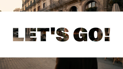 Animated Transitions with Text Animations