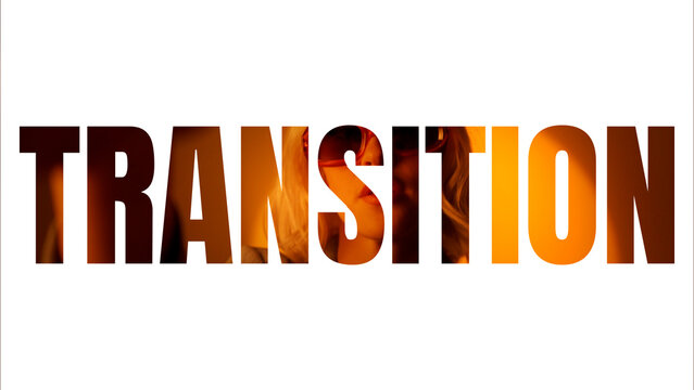 Transition | Dynamic Video Seamless Overlay Featuring Animated Typography For Creative Cinematic Glitch Projects