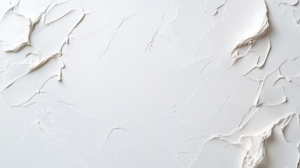 Obraz premium Textured background with fresh white paint strokes creating an artistic and modern aesthetic