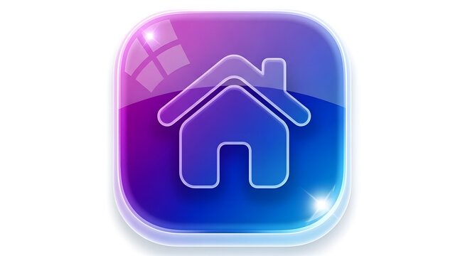 Paper clip icon button for web and computer interface design