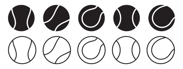 tennis ball icon page symbol for your web site design tennis ball icon logo, app, UI. tennis ball icon in trendy flat style isolated ball icon Vector illustration.