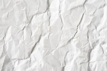 Fototapeta premium white crumpled paper texture background 